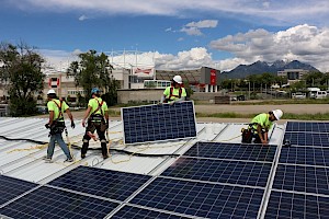 Yaskawa – Solectria Solar Provides Inverters for One of the Largest Professional Sport Stadium PV Systems in North America